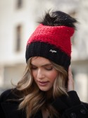 Red winter hat C6 - Online store - Boutique